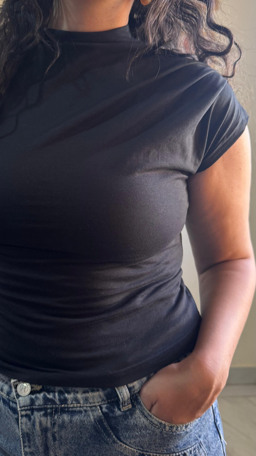 Black Drape top