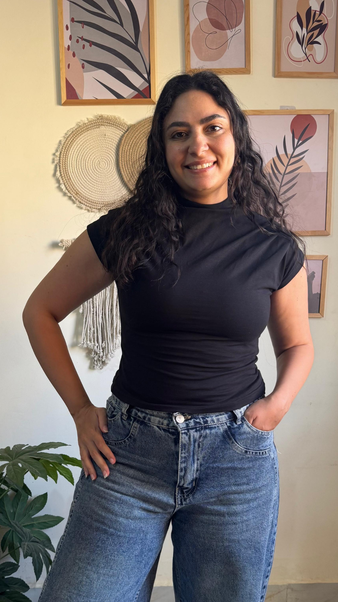 Black Drape top