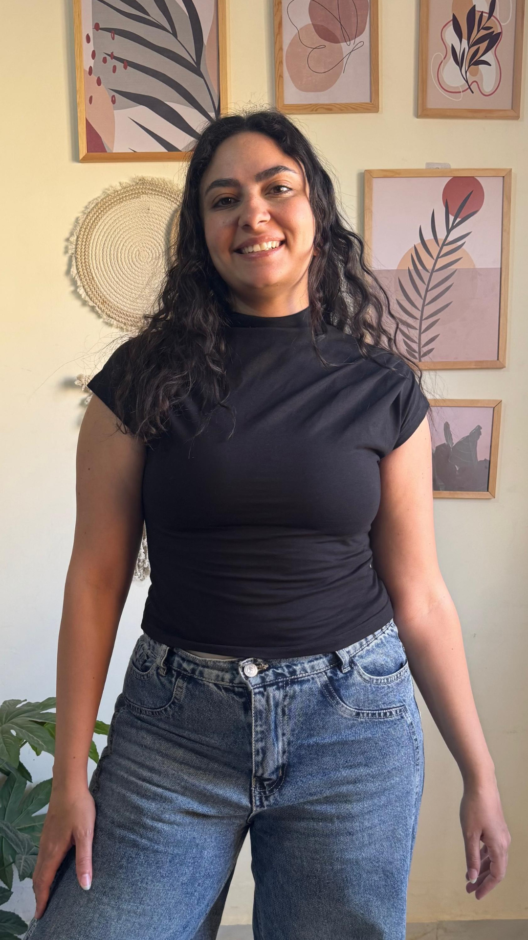 Black Drape top