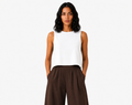 White Drape top