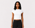 White Poplin top